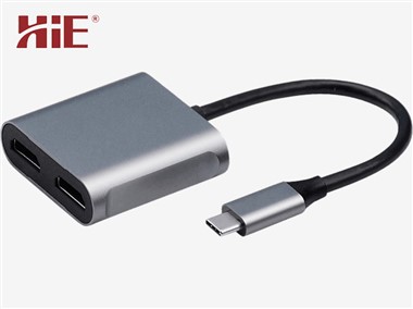 Adapter USB-C Biex Duo-HDMI